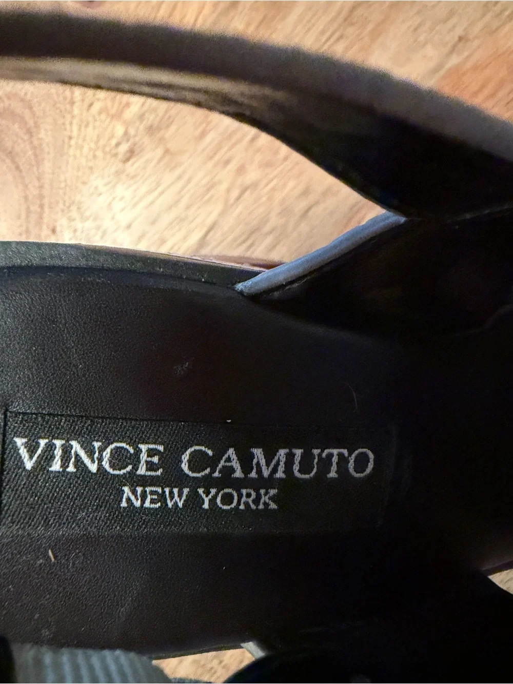 Vince Camuto chunky wooden